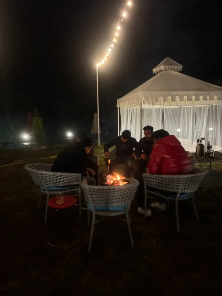 Birthday celebration bonfire at Mukshwaa